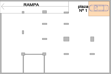 Plano del garaje